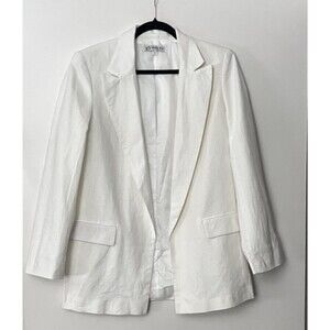 Women's Linen Blazer S Sleeve Lightweight‎ Spring Summer Blazer Jacket